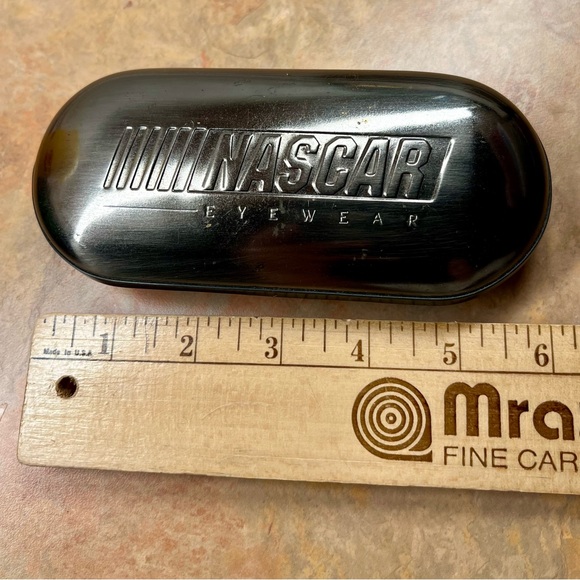 Nascar Other - Nascar Eyewear Silvered colored Glossy 6" Length Case